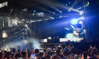 El fenómeno argentino Bizarrap aterrizó por primera vez en la FNS y conquistó al público sanjuanino.