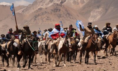 El Cruce de Los Andes hermanó a Chile y Argentina.
