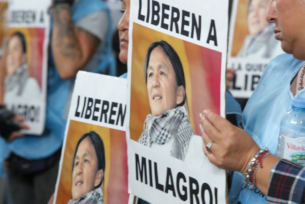 El Frente de Todos presentó un proyecto de ley para la amnistía de Milagro Sala: «No hubo delito».