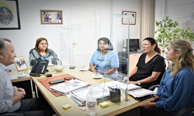 Armando Sánchez recibió a la nueva autoridad del hospital Cantoni y acordaron mejoras para dos centro de salud.