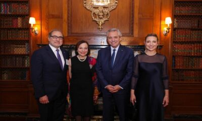 Las preguntas políticas de los empresarios a Alberto Fernández en Nueva York.