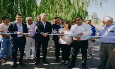 Uñac entregó 129 viviendas e inauguró pavimentación, en Iglesia.