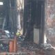 Se incendió un mercado en Santa Lucía y hubo pérdidas totales.