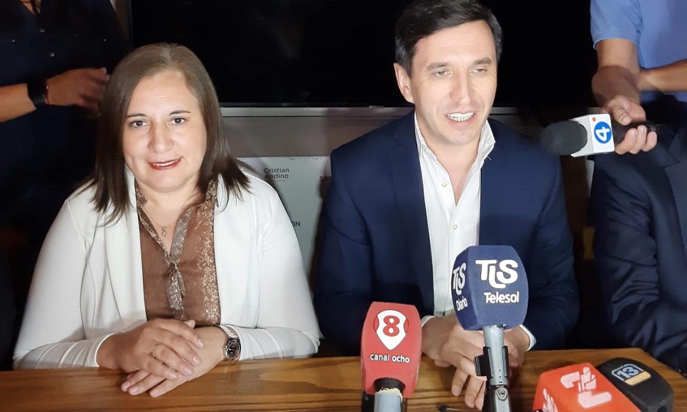 Analía Becerra, la candidata a intendenta que eligió Cristian Andino, para San Martín. Analía Becerra, la candidata a intendenta que eligió Cristian Andino, para San Martín.