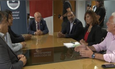 Se firmó un convenio entre la UNSJ y el Ministerio de Desarrollo Humano para Prácticas Académicas.
