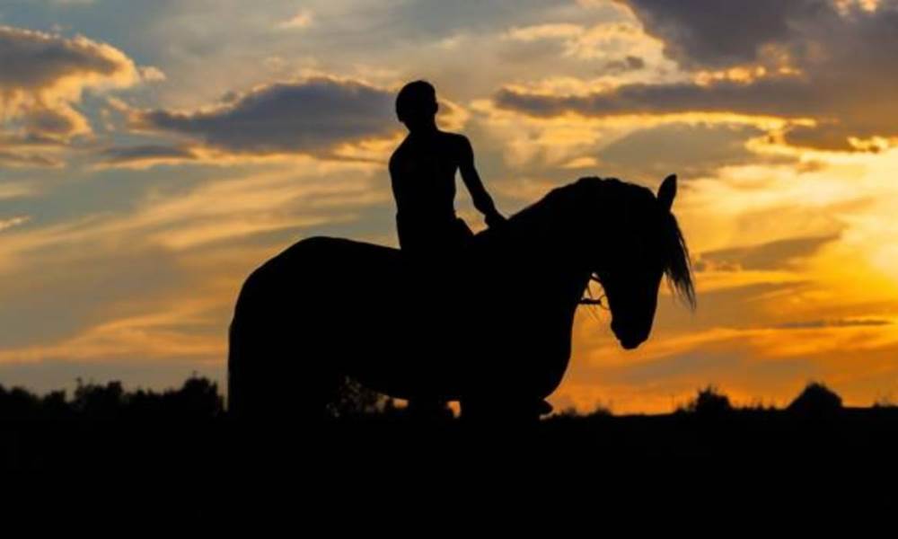 Cuatro personas heridas al caerse montando caballos.