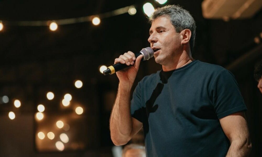 Sergio Uñac cerró un acto en Rivadavia, después de estar en Capital y Albardón. Sergio Uñac cerró un acto en Rivadavia, después de estar en Capital y Albardón.