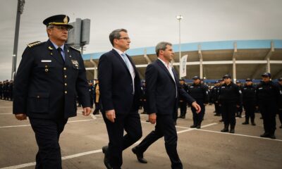 Más de 500 nuevos efectivos y entrega de movilidades y equipamiento para la Policía de San Juan.
