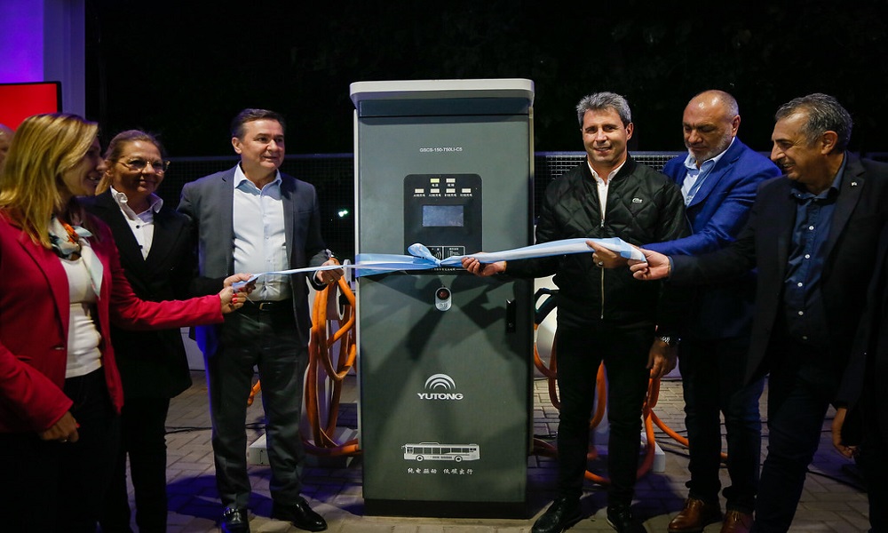 Se inauguró la primera Estación de Carga de buses eléctricos, que funcionará en la Terminal de Ómnibus. Se inauguró la primera Estación de Carga de buses eléctricos, que funcionará en la Terminal de Ómnibus.