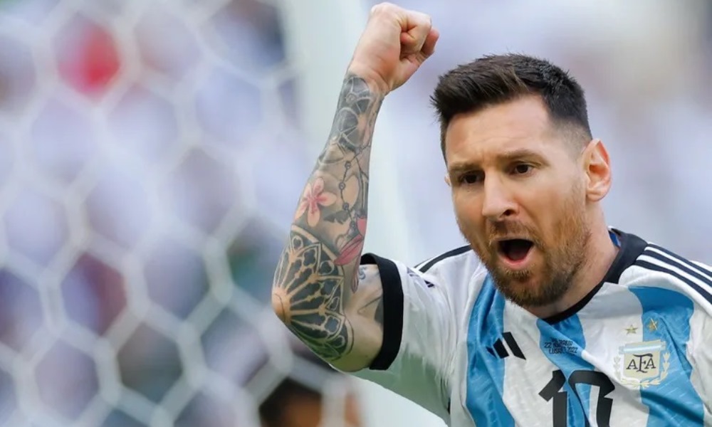 Así sería la camiseta de la Selección Argentina en el 2024. Así sería la camiseta de la Selección Argentina en el 2024.