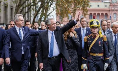 Alberto Fernández participó de su último Tedeum como presidente por el 25 de Mayo.
