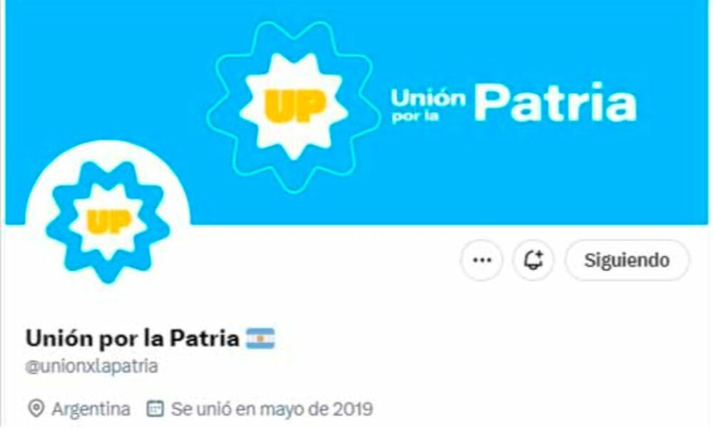 Unión por la Patria oficializó en las redes sociales su nuevo sello y logo. Unión por la Patria oficializó en las redes sociales su nuevo sello y logo.