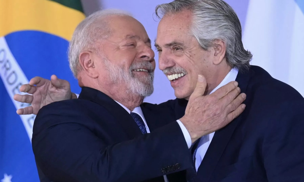 Alberto Fernández visita a Lula en Brasil. Alberto Fernández visita a Lula en Brasil.