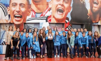 Agasajo a la Selección Femenina de fútbol antes del Mundial 2023: asado y regalos.