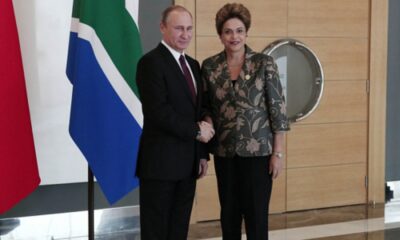 Putin se reunió con la presidenta del Banco BRICS.