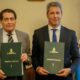 El Gobierno de la Provincia y el Poder Judicial firmaron un convenio para la cesión del Edificio 9 de Julio.