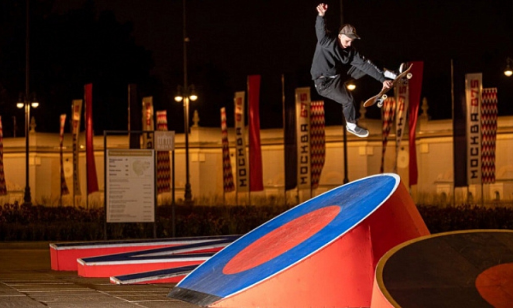 El Grand Skate Tour se celebra en el Gorky Park de Moscú. El Grand Skate Tour se celebra en el Gorky Park de Moscú.