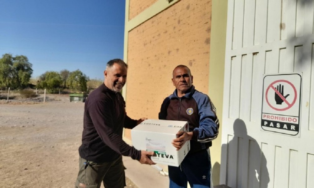 Comienza la entrega de insecticidas a productores de vid. Comienza la entrega de insecticidas a productores de vid.