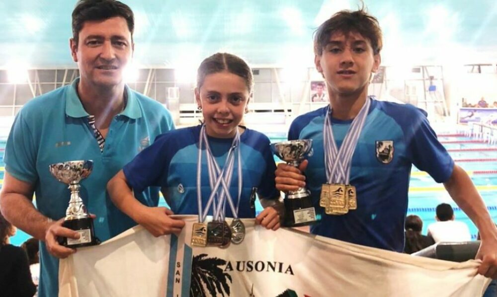 La natación sanjuanina hizo historia con siete campeonatos argentinos. La natación sanjuanina hizo historia con siete campeonatos argentinos.