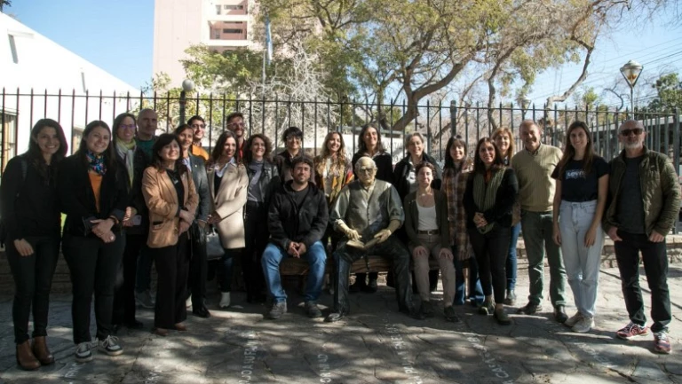 Casa de Sarmiento: comenzaron las tareas de mapeo de grietas y análisis de estructura. Casa de Sarmiento: comenzaron las tareas de mapeo de grietas y análisis de estructura.