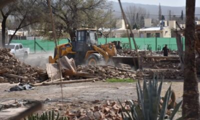 El Fortín Jesuita de Ullum quedó demolido entre un 40% y 50% pero logró frenarse.