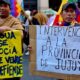 Las protestas de los pueblos originarios contra la reforma constitucional de Jujuy recorrieron 1.500 kilómetros. 
