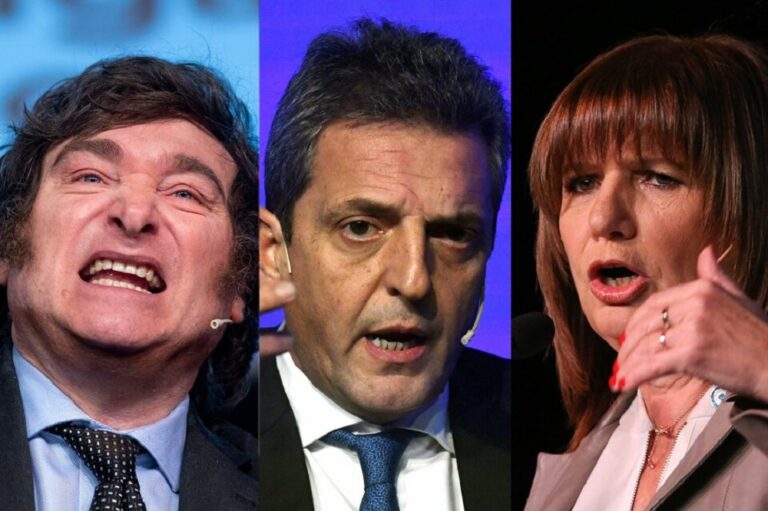 Escrutinio provisorio: se impone Milei; Massa, segundo en votos y Bullrich le gana a Larreta. Escrutinio provisorio: se impone Milei; Massa, segundo en votos y Bullrich le gana a Larreta.