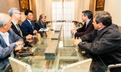 Marcelo Orrego se reunió con integrantes de la empresa Kurimoto LTDA.