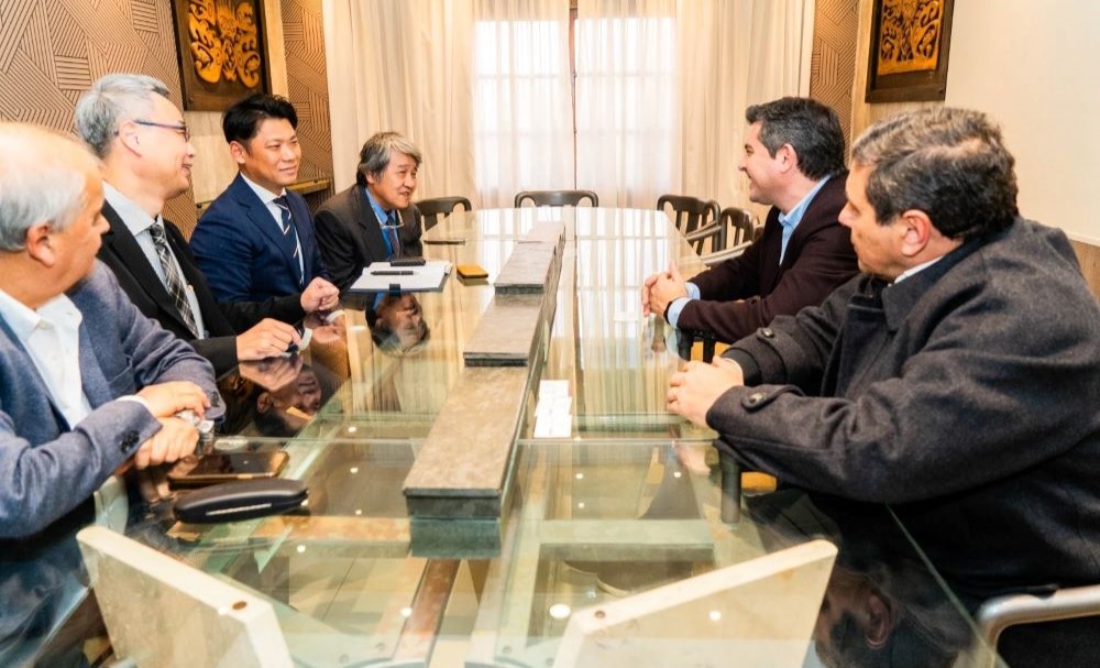 Marcelo Orrego se reunió con integrantes de la empresa Kurimoto LTDA. Marcelo Orrego se reunió con integrantes de la empresa Kurimoto LTDA.