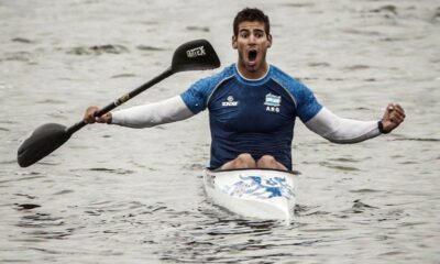El palista Agustín Vernice se clasificó para los Juegos Olímpicos 2024.