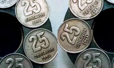 Tu moneda de 25 centavos puede valer hasta 30mil pesos.