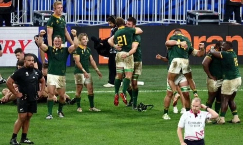 Sudáfrica es el primer bicampeon del Mundial de Rugby. Sudáfrica es el primer bicampeon del Mundial de Rugby.
