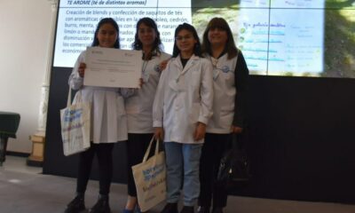 Estudiantes sanjuaninos fueron reconocidos por su trabajo y solidaridad.