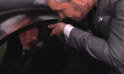 Milei fue a buscar a Fátima Florez al Bailando 2023 y se negó a responder.