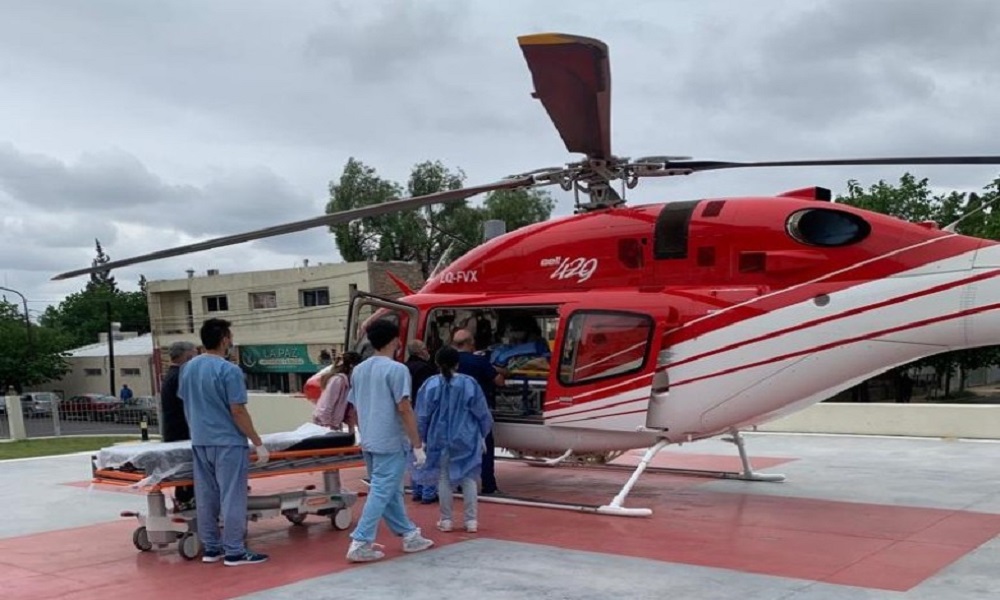Se produjó un incendio en Valle Fértil y trasladaron en helicóptero a una menor herida. Se produjó un incendio en Valle Fértil y trasladaron en helicóptero a una menor herida.