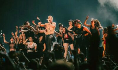 Måneskin se presentó en el Movistar Arena y sorprendió con un cover de Soda Stereo.