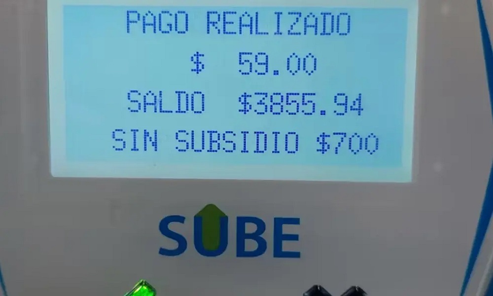 El 0,007% de usuarios de la Tarjeta SUBE renunció al subsidio al transporte. El 0,007% de usuarios de la Tarjeta SUBE renunció al subsidio al transporte.
