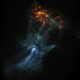 Descubren los “huesos” de una gigantesca ‘mano fantasmal’ que se extiende por el espacio.