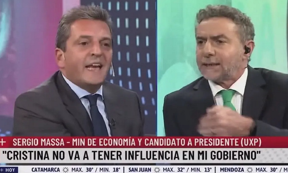 Massa aseguró que Cristina Kirchner “no se va a meter” en su eventual gobierno. Massa aseguró que Cristina Kirchner “no se va a meter” en su eventual gobierno.