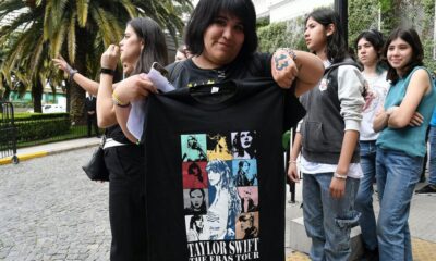 Taylor Swift en Argentina: las “Swifties” marcan presencia en la previa de los shows.
