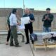 Extensión universitaria: entregaron los planos para la construcción de la “Unión Vecinal Margarita Ferrá”.
