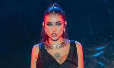 María Becerra cantó ante 50.000 personas en los festejos de Times Square