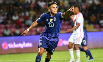 La Selección Argentina se impuso ante Perú.