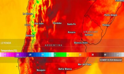 Aumenta la temperatura durante la primera semana de enero y siguen las alertas por tormentas fuertes.