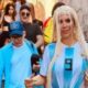 Wanda Nara grabó su nuevo videoclip en una favela de Brasil.