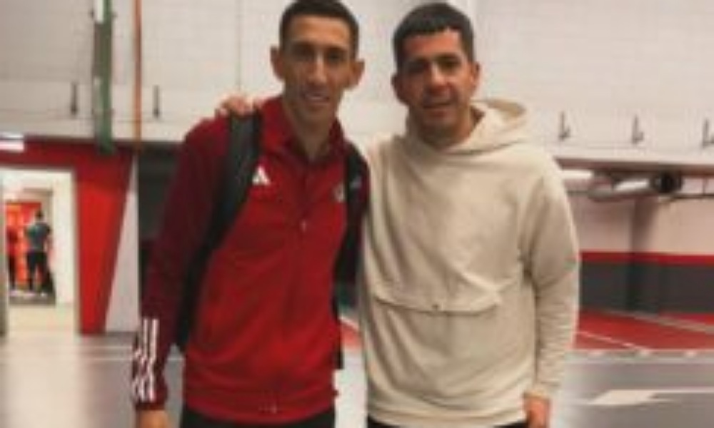 Dos campeones del mundo juntos, y uno de ellos es sanjuanino. Dos campeones del mundo juntos, y uno de ellos es sanjuanino.