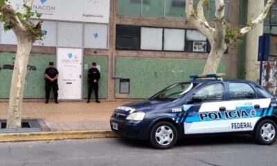 Nación decidió el cierre del ENACOM y la sede en San Juan amaneció custodiada