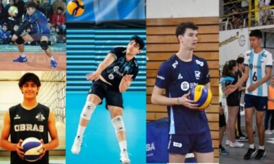 Cinco sanjuaninos convocados a selecciones argentinas de vóleibol.