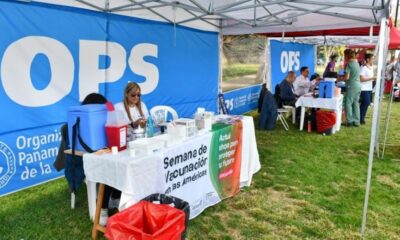 La Semana de la Vacunación de las Américas concluirá en el Parque de Mayo