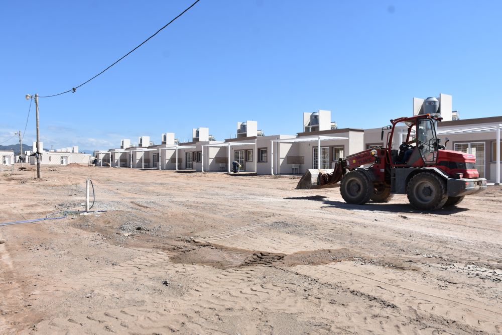 Se reactivó la construcción de barrios del IPV Se reactivó la construcción de barrios del IPV